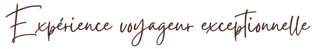 Expérience voyageur exceptionnelle INSPIRE